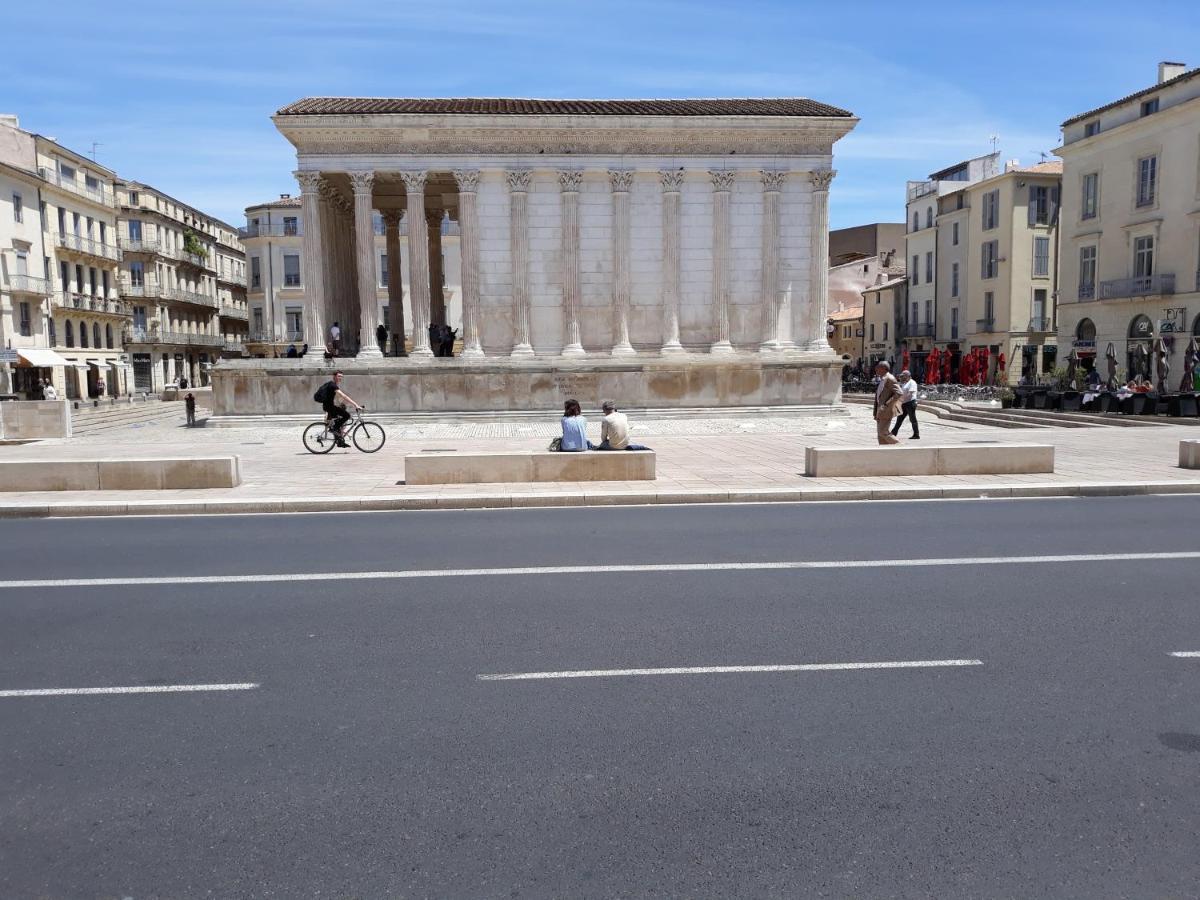 5 Minutes Des Arenes, Parking Gratuit, 6 Couchages Nîmes Exteriör bild